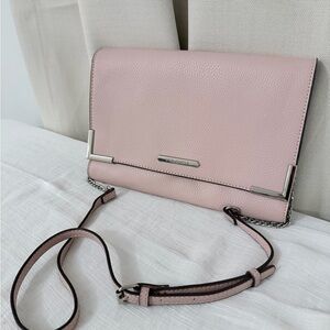 Steve Madden Pink Leather Crossbody Bag
